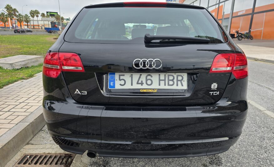 AUDI A3 SPORTBACK 1.6TDI ATTRACTION 105CV