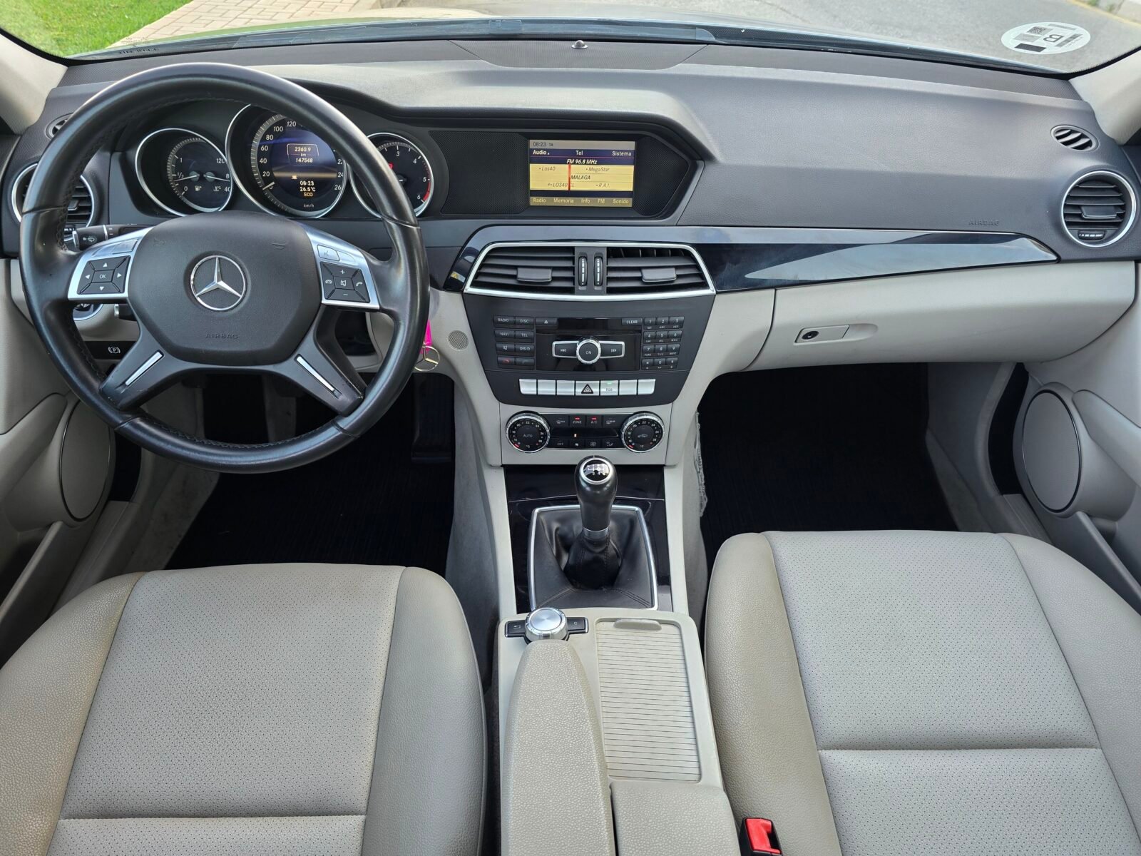 MERCEDES-BENZ Clase C 200 BLUE EFFICIENCY 136CV