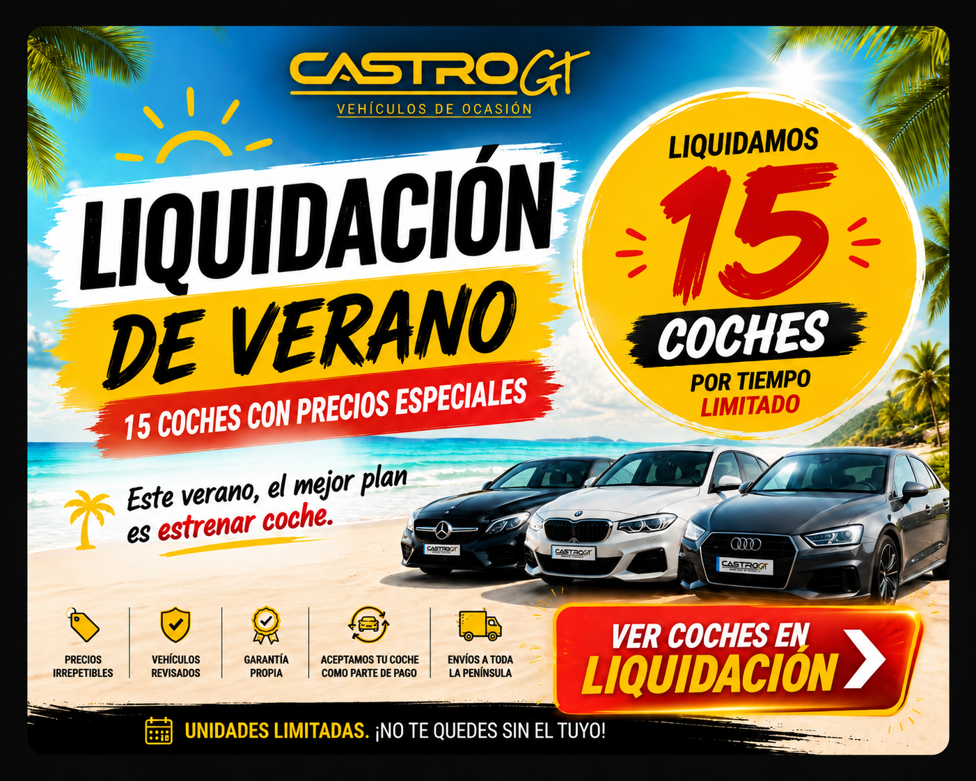 Liquidación de verano - Ver coches en liquidación
